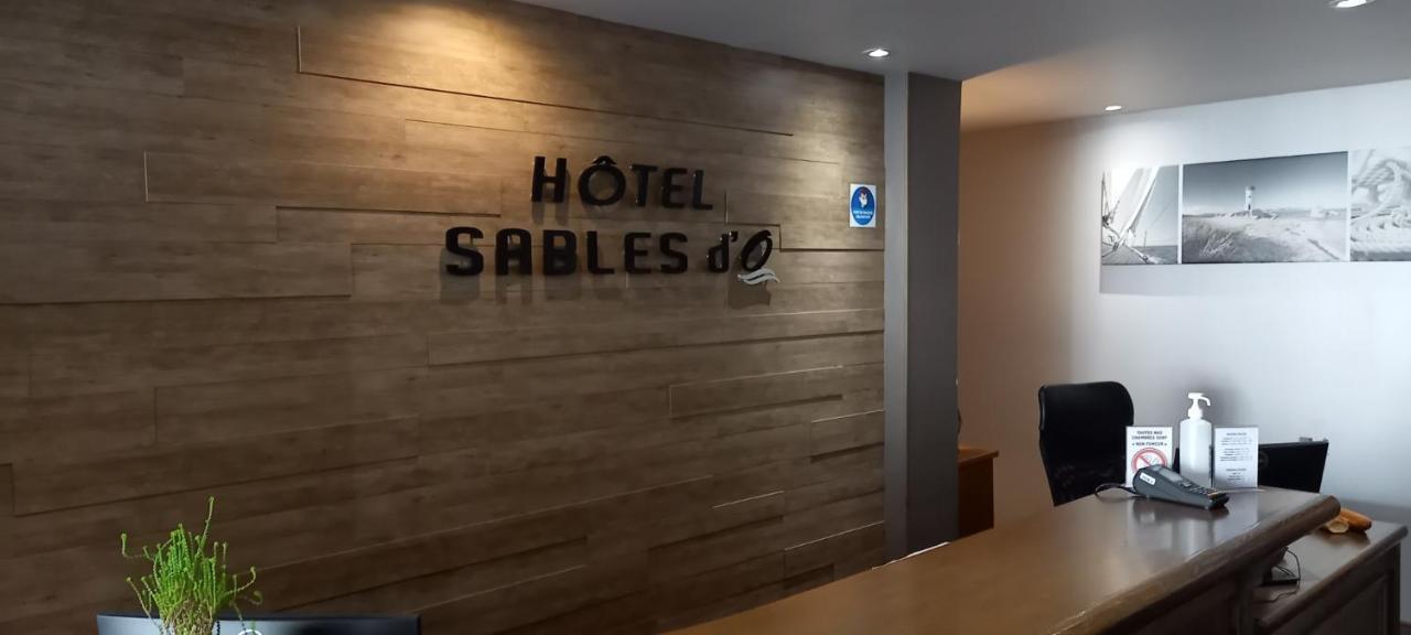 Hotel Sables D'O Et Son Restaurant Le 16 Bis Les Sables-dʼOlonne Esterno foto