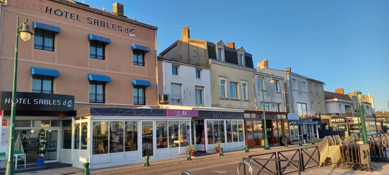 Hotel Sables D'O Et Son Restaurant Le 16 Bis Les Sables-dʼOlonne Esterno foto